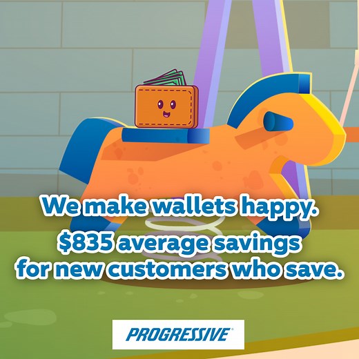 2.3K views | Could your wallet use a little thrill? Drivers who save by switching to Progressive save $835 on average. Tap to quote. | Progressive | Facebook