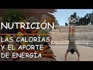 Aporte energético de la DIETA: las CALORÍAS