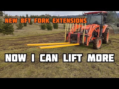 Testing New Tractor Fork Extensions