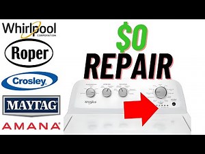 roper rtw4516fw2 diagnostic mode