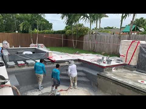 Pebbletec Pebble Brilliance Installation