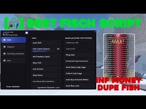 Best [🎣] Fisch Script Mobile/PC | Dupe Fish, Inf money, Dupe Totems , teleportation