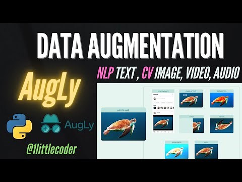 AugLy - Data Augmentation for Deep Learning | Python Library | Applied Machine Learning