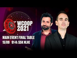 WCOOP 2021 🔴 MAIN EVENT FINAL TABLE!! $1.5 MILLION FOR FIRST! ♠️ PokerStars