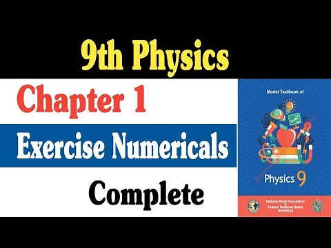 physics class 9 chapter 1 numericals | class 9 physics chapter 1 numericals | Fazal Academy
