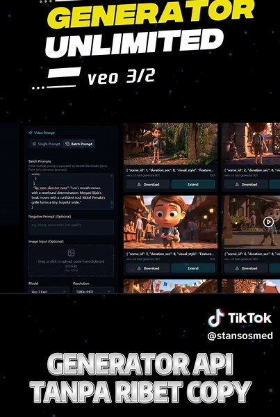 Rilis Tampilan Baru: Unlimited VEO 3 API Key Generator