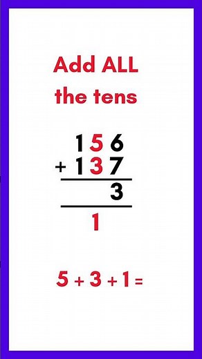 3 digit addition - column addition with regrouping #primarymathematics #columnaddition