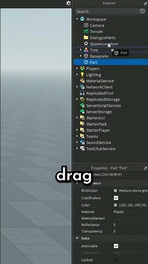 How to make a dialogue in roblox studio in under 30 sec #roblox #robloxshorts #robloxtrend
