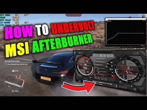 How to Undervolt GPU Using MSI Afterburner (Power Limit and Curve Editor)