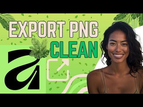 How to Export Transparent PNG in Affinity 3.0 Designer (2025) — Full Walkthrough