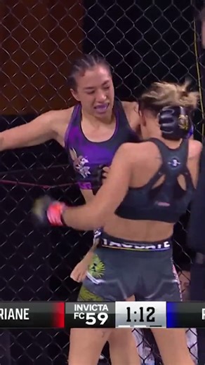 She REFUSED To Let Go #mma #invictafc #shorts