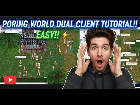 RAGNAROK PORING WORLD DUAL CLIENT (VMWARE) TUTORIAL!