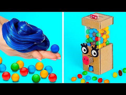 BUBBLE GUM!! | How To Make a Homemade Gum And DIY Gumball Machine