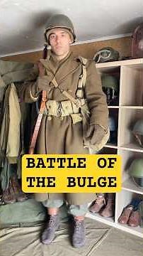 82nd Winter Uniform WW2: Battle of the Bulge #reenactment #ww2 #ardennes #wwii #battleofthebulge
