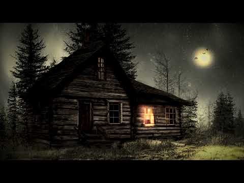 Creepy Cabin Halloween Ambience | 3 Hours of Relaxing Spooky and Night Nature Sounds (calming music)