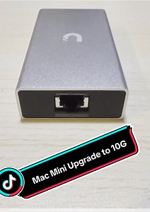 93K views · 388 reactions | Upgrading my Mac Mini to 10Gb using the Ubiquiti 10Gb Ethernet adapter | mactelecomnetworks | Facebook