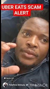 SCARM ALERTS ⚠️ |UBER EATS DRIVERS|DEBONAIRS#news #Uber eats