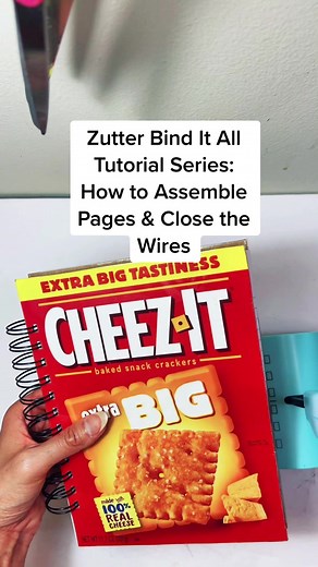 Zutter Bind It All: Tutorial sobre Páginas y Cierre de Alambres