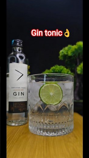 gin tonic👌 #viral #drink
