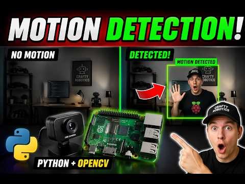 Build Motion Detection on a Raspberry Pi Python + OpenCV Tutorial