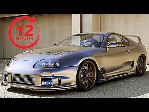 BEST 12 HOUR Toyota Supra 2JZ-GTE Turbo 2 step, rev, idle, loud! Relaxation, white noise, asmr JDM
