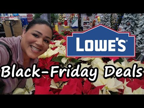 Black Friday at Lowe's! Plant Deals, New Stock & Easy Gift Ideas!