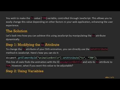 How to Dynamically Change SVG Fill Attributes Using JavaScript
