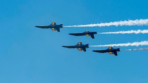 The Blue Angels schedule for Seafair weekend