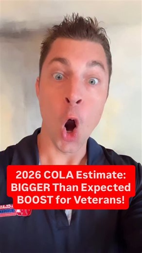 📈 2026 COLA Increase Update: BIGGER Than Expected Pay BUMP for Veterans! 2026 VA disability pay rates are projected to rise 2.7% with the new COLA, based on the latest CPI data. If finalized, veterans rated 10% or higher will see the increase starting Dec 1, 2025, reflected in the Jan 1, 2026 payment. #vaclaims #vadisability #vabenefits #veterans #disabledveteran #veteranbenefits #vacompensation #vaclaimsinsider #brianreese | VA Claims Insider