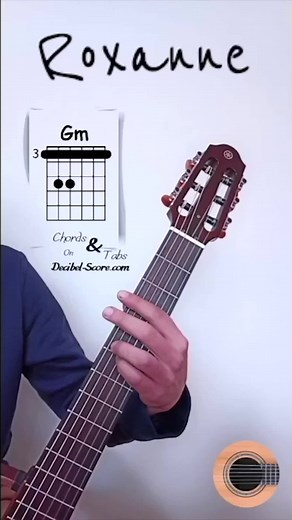 Learn Roxanne Guitar Chords with this Rock Guitar Cover Tutorial