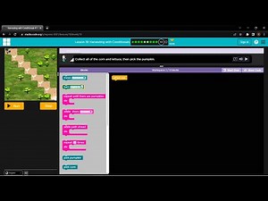 L19-10 |Code.org | Express-2021 | Lesson 19: Harvesting with Conditionals | level 10