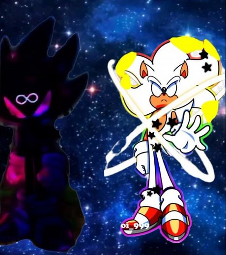 “Solor Sonic vs Dark, Hyper Sonic #sonicthehedgehog #sonic #vs #darksonic