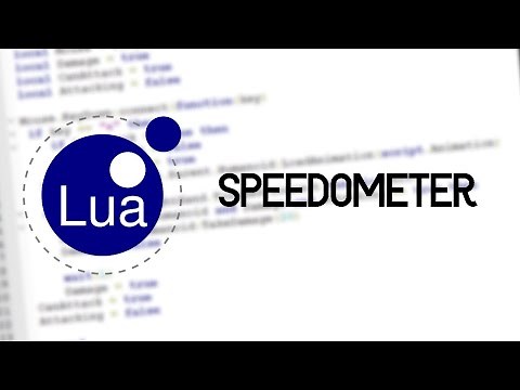 How to script a Speedometer on Roblox Studio.