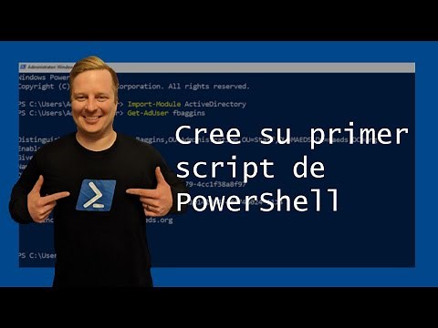 Cree su primer script de PowerShell