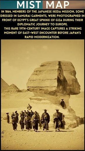 🗡️ Samurai at the Sphinx?! 😲 Japan Meets Ancient Egypt in 1864 🌍🏺