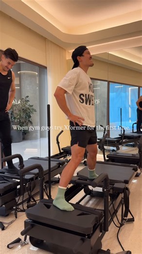 Formalab Bangkok on Instagram: "The boy and the burn 🔥 this is your sign to join the Xformer class. #xformer #formamethod #formalab #formalabbkk #formalabbangkok #formalabclub #pilates #pilatesthailand"