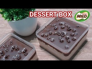 RESEP MEMBUAT MILO COKLAT DESSERT BOX - SIMPLE DAN LUMER
