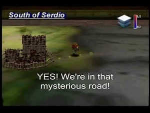 Legend of Dragoon DEBUG ROOM and the road behind Seles!