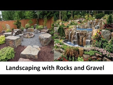 Awesome Landscaping with Rocks and Gravel