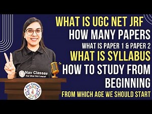 What is UGC NET JRF? Complete Guide | Papers, Syllabus & Best Study Plan for Beginners! 📚✨