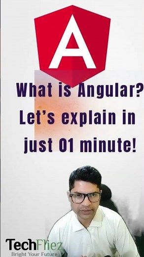 What is Angular? Explained in 1 Minute 🚀 | 2025 #shorts #frontendcourse #coding