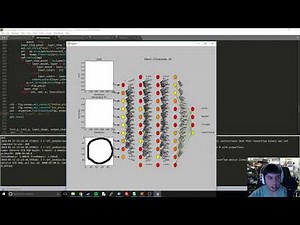 Neural Network Animation w/Backpropagation Step and explanation