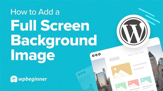 24K views · 37 reactions | Ever wondered how to add a full-screen background to your WordPress site? Our latest video tutorial has got you covered! We'll walk you through the steps to easily integrate that into your site  | WPBeginner - WordPress for Beginners | Facebook