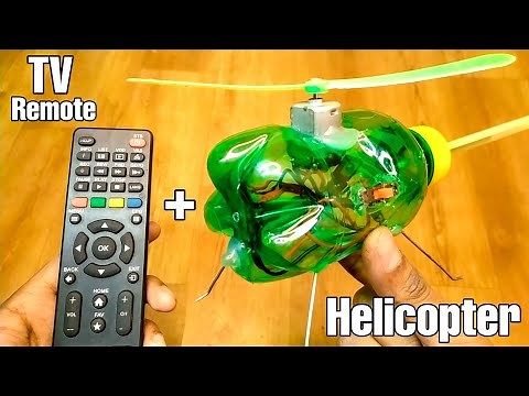 How To Make TV Remote Control Helicopter