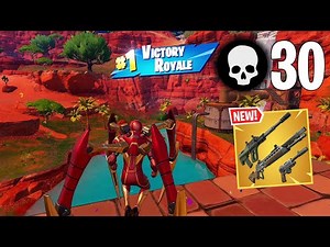 30 Elimination Solo vs Squads Win (NEW Fortnite Season 4 Gameplay)