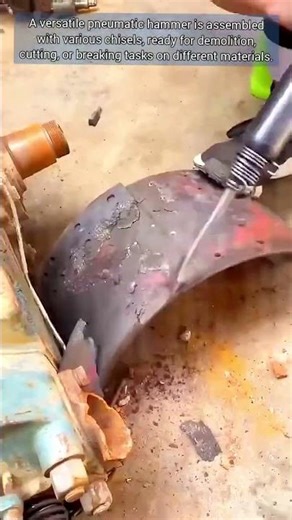 Pneumatic Hammer and Chisel System