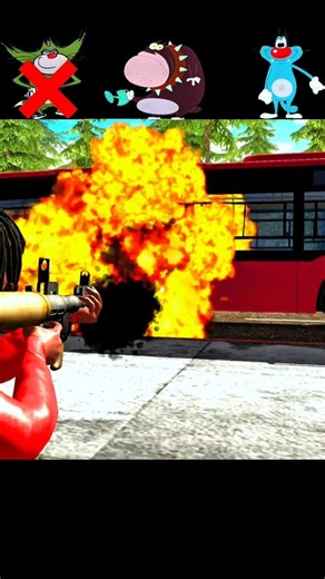 RPG vs Vehicles 🚀💥 | Which Vehicle Will SURVIVE? 😱 #shorts #challenge #viral #gaming #gta #gaming3d