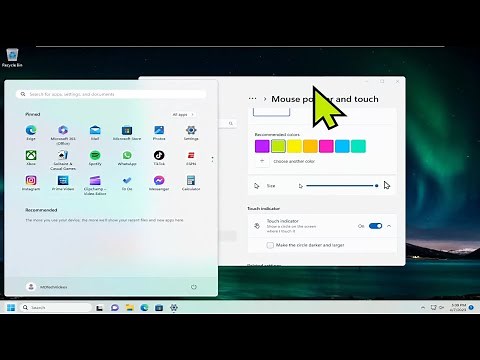 How To Change The Mouse Cursor Color And Cursor Pointer Size In Windows 11 [Tutorial]