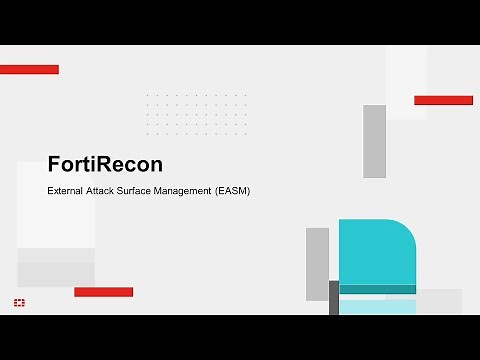 FortiRecon External Attack Surface Management (EASM) | Digital Risk Protection