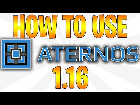 HOW TO USE ATERNOS FOR MINECRAFT!
